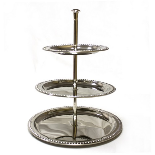 Rental store for 3 tiered tray w gold accents in STOREAREA2