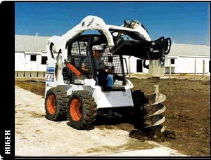 Rental store for skid steer auger attachment in STOREAREA2