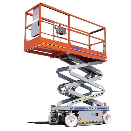 Rental store for lift scissor 26 foot battery inv in STOREAREA2