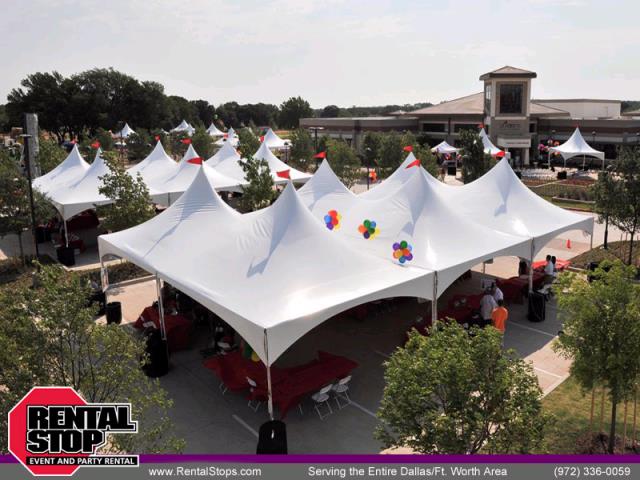 Rental store for 40 foot wide high peak tents in STOREAREA2