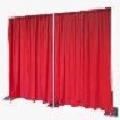 Rental store for pipe drape run 10 foot w x 14 foot h polyknit in STOREAREA2